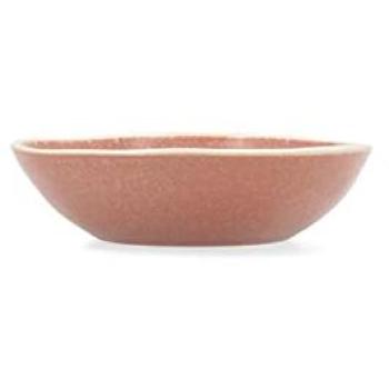 Bol Irregular de Cerámica Bidasoa Gio 15x4cm Terracota con Relieves Orgánicos, Apto para Microondas
