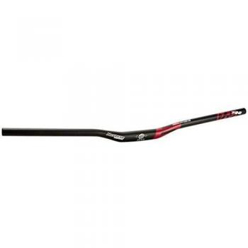 Manillar Reverse Base 790mm Ø31,8mm con Elevación de 18mm - Negro Mate/Rojo para Enduro y Downhill