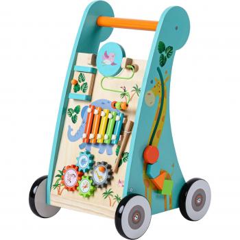 Teamson Kids Safari Animal Wooden Baby Walker
