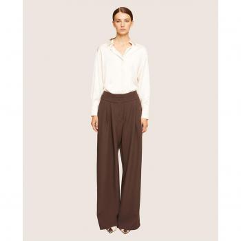 Pantalones Palazzo con Pinzas - Motivi