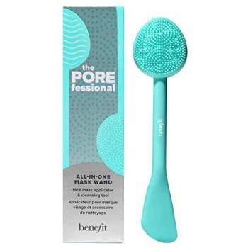 Benefit Cosmetics POREfessional All-in-One Mask Wand - Multi-Functional Tool for Mask Application & Facial Cleansing
