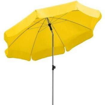 Parasol Schneider Locarno, cítrico, Aprox. 200 cm Ø, 8 Piezas, Redondo