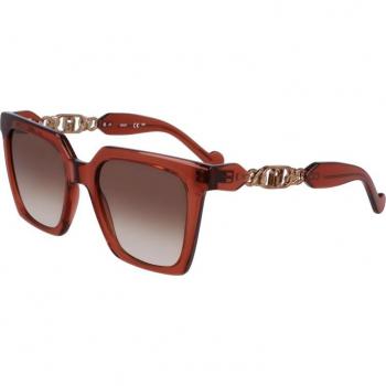 Liu Jo LJ779S 200 Women’s Square Brown Sunglasses Size 53