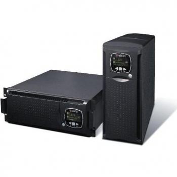 Riello Sentinel Dual - Sistema de alimentación ininterrumpida, CA 220/230/240 V - 3.5 kW - 5000 VA - RS-232, USB, 3 conectores de salida