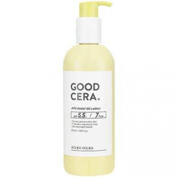 Holika Holika ATO Good Wax Relief Oil Lotion 350ml - Soothing Body LotionHolika Holika Good Cera Soothing Body Milk With Ceramides 350 ml - Ceramide Body Milk