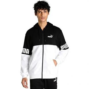 Puma Power Colorblock Full-Zip Hoodie for Men