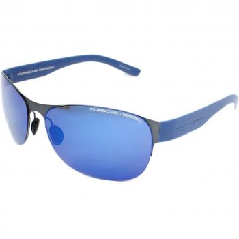 Porsche Design P8581 C Women's Sunglasses Blue Size 64