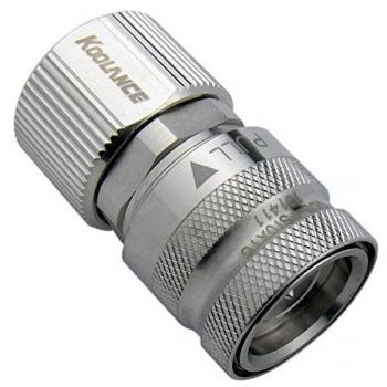 Koolance QD3 Female Quick Disconnect No-Spill Coupling, Compression for 10mm x 16mm