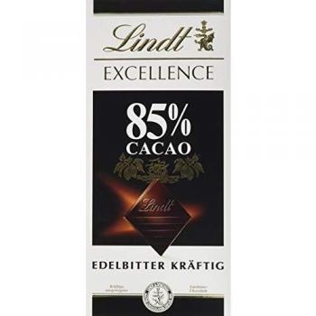 Tableta de Chocolate Lindt Excellence con 85% de Cacao, 100g