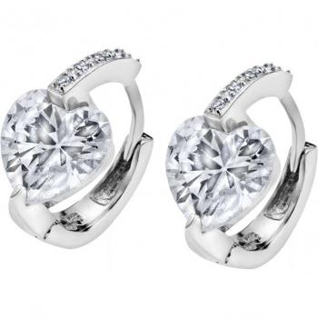 Pendientes Time Road WS01363 Plata Mujer Basics Acabado Brillo