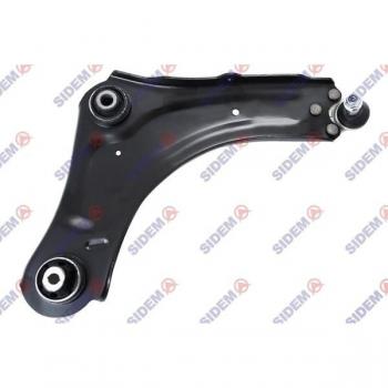 SIDEM Control Arm 5877 - Barra oscilante de suspensión de ruedas, fabricada en acero, diseño robusto, compatible con múltiples modelos de vehículos, incluye bujes y herrajes para instalación