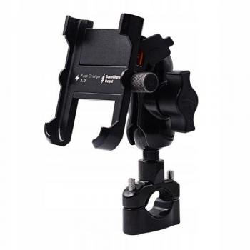 Soporte para teléfono de moto Freedconn MC10N + fijación del tubo de dirección BM2R