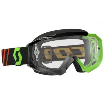 Scott Cross Gafas Hustle MX Azul – Clear Works, hombre, black/fluo green clear works