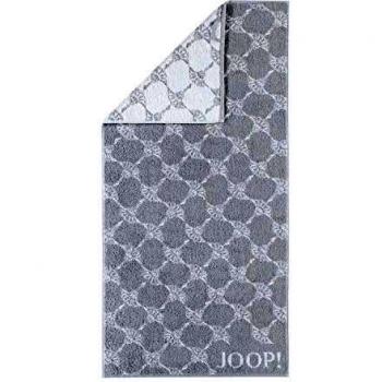 - Toalla de mano con diseño de aciano, de Joop!; 1611, 100 % algodón, plata, 50 x 100 cm