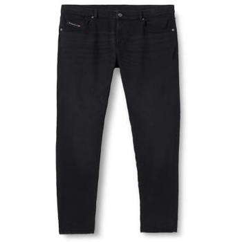 Diesel Black Tapered Jeans for Men - Size 30