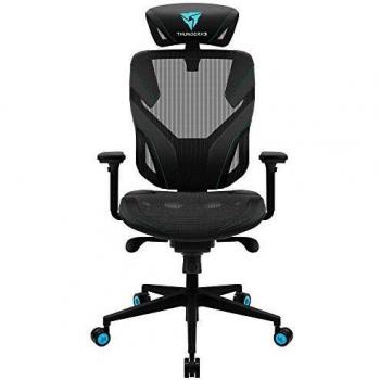 ThunderX3 YAMA5, Silla Gaming Inteligente Ergonómica, Reforzada, Ajustable, Cyan