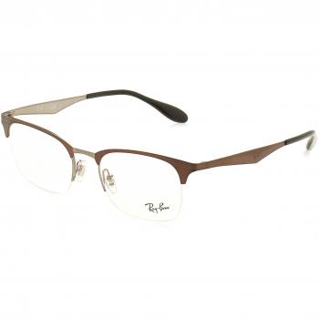 Ray-Ban 6360, Monturas de Gafas Unisex-Adulto, Negro, 51