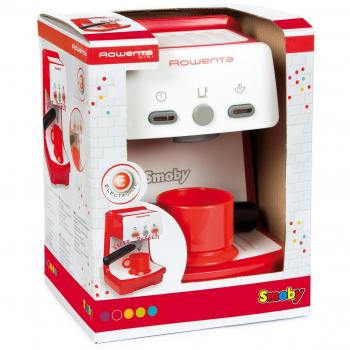 Máquina de café espresso Smoby Rowenta - con sonidos y luces, para niños a partir de 3 años