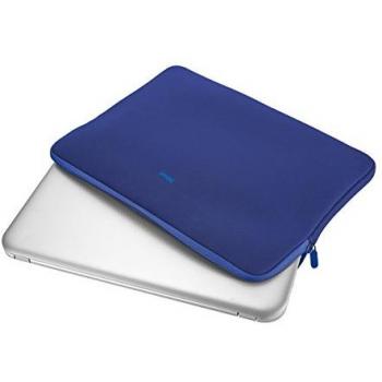 Trust Primo - Funda protectora suave para ordenadores portátiles de 17.3, azul