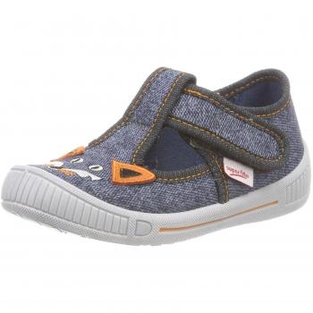 Superfit Boys' Bully Hi-Top Slippers, Grey