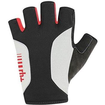 RH + Logo, guantes para hombre, Hombre, Logo, Nero/Bianco/Rosso, XL