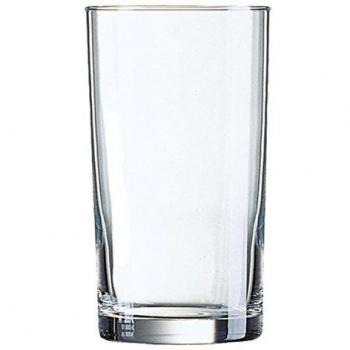 Vaso de Vidrio Clásico 21Cl para Bebidas - Pack de 6 Uds, Duradero y Apto para Lavavajillas