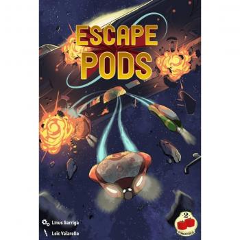 Escape Pods | Juego de Mesa Estratégico de Aventura Espacial | Supervivencia y Rescate de Tripulación | 1 a 5 Jugadores | Multilingüe: Español, Inglés, Alemán y Francés | Edad Mínima