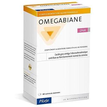 Omegabiane DHA Marine Omega-3 Supplement - 80 Capsules