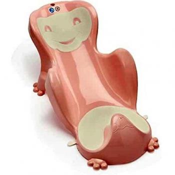 Asiento para Bebés ThermoBaby Babycoon Rosa - Asiento ergonómico, acolchado, con respaldo alto y arnés de seguridad, diseñado para bebés desde 6 meses hasta 15 kg, material fácil de limpiar y resistente al agua