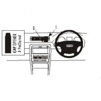 Brodit ProClip - Kit de coche para Audi S4 Sedan 01-07