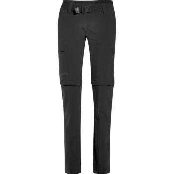 Maier Sports Inara Slim Fit Zip-Off Outdoor Pants for Women - Black