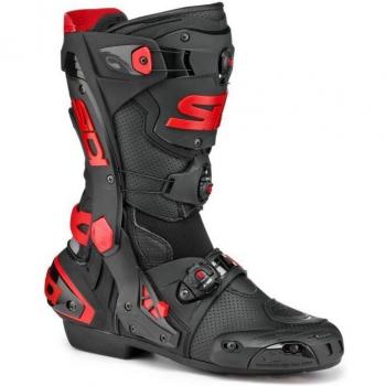 Sidi Botas de Moto Rex AIR Negro-Rojo 41