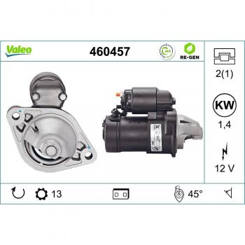 Motor de arranque VALEO RE-GEN AT 460457