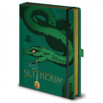Cuaderno A5 Premium Casa Slytherin Harry Potter