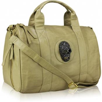 Style My Outfit - Bolso al hombro para mujer beige