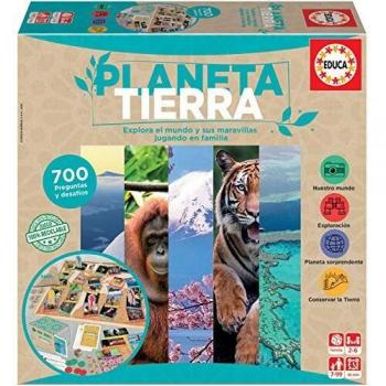 Educa Planeta Tierra Juego de Mesa, Multicolor