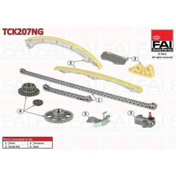 Kit de cadena de distribución FAI AutoParts TCK207NG