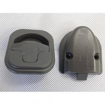 Pestillo de enganche para muebles de caravanas 'Caravan-Mot-3', gris, 44402