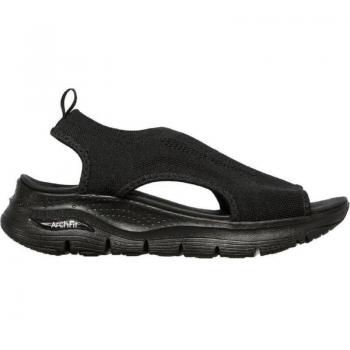 SKECHERS 119236 Sandalias de Mujer Negro