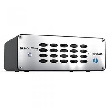 Glyph StudioRAID Thunderbolt 2 Unidad de Disco Multiple 4000 TB Negro, Plata - Unidad de Disco múltiple