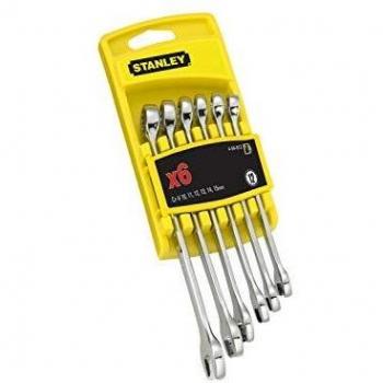 STANLEY 4-94-646 - Juego 6 llaves combinadas cromo