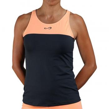 Camiseta de Pádel Endless Lace para Mujer en Color Salmón