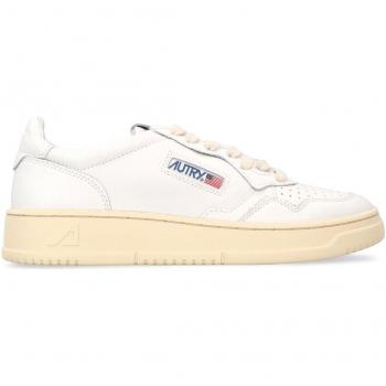 Autry Women's Leather Medalist Sneakers in White | Size 36 | AULWLL15
