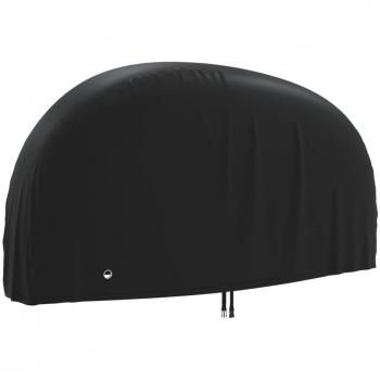 Cubierta para bicicleta Oxford 190T negra 200x70x110 cm