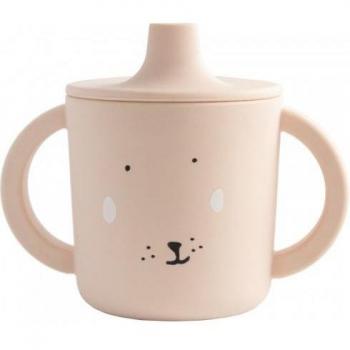 Taza Silicona Conejo Trixie - Fácil de Beber - Asas Grandes - No Se Rompe