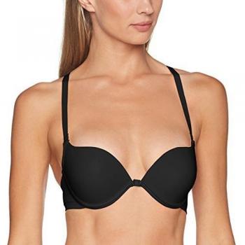 Selene Sujetador Ely Doble Push Up Apertura Delantera Negro 90B