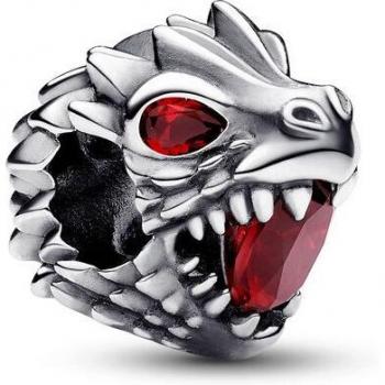 Pandora Game of Thrones Dragon Head Sterling Silver Bead Charm 793141C01