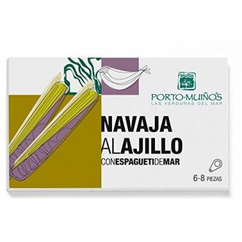 Porto Muiños Navaja al Ajillo con Espagueti de Mar 90 g