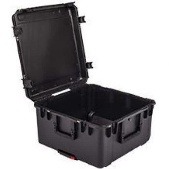 SKB 3I-2222-12BE Injection Molded Case with Wheels, Black, 22.50in x 22.50in x 12.50in