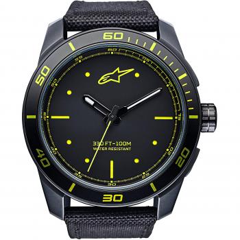 Men's Alpinestars Tech Watch 3H Black/Yellow